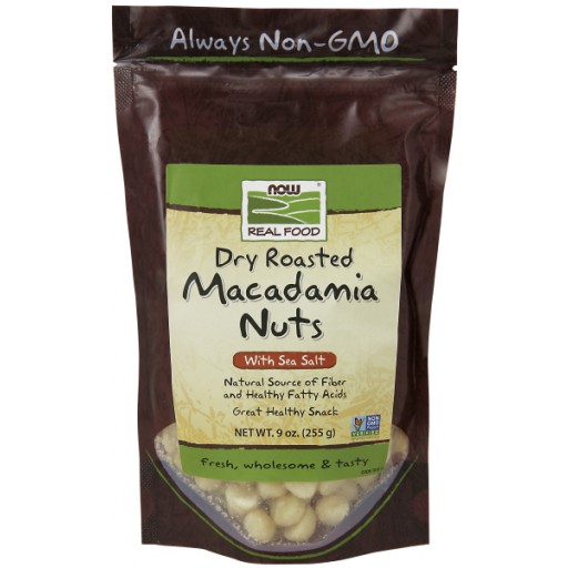 (image for) Macadamia Nuts Dry Roasted and Salted - 9 oz